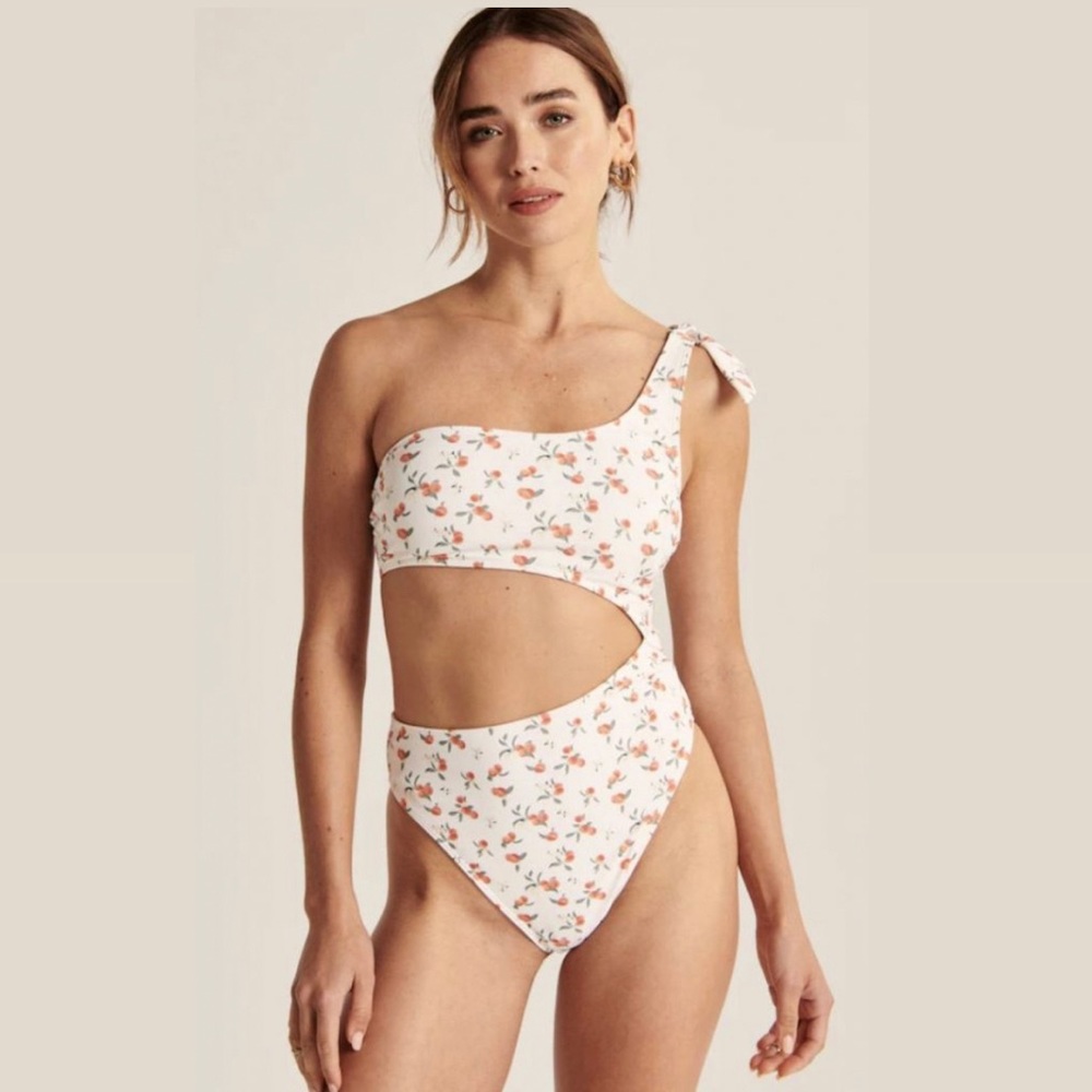 Abercrombie & Fitch One-Piece Bathing Suit - Size S (With Cover-Up!)